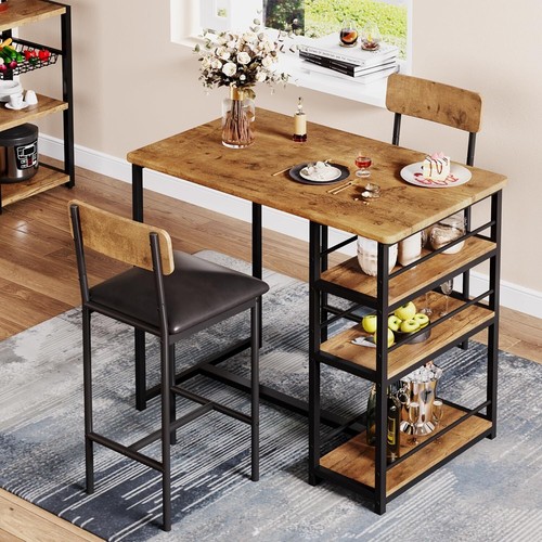 Piece dining table set - table, with